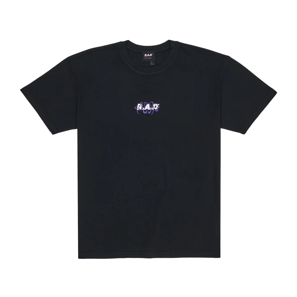 HEAVY™ ACID ATHLETICS TEE BLACK