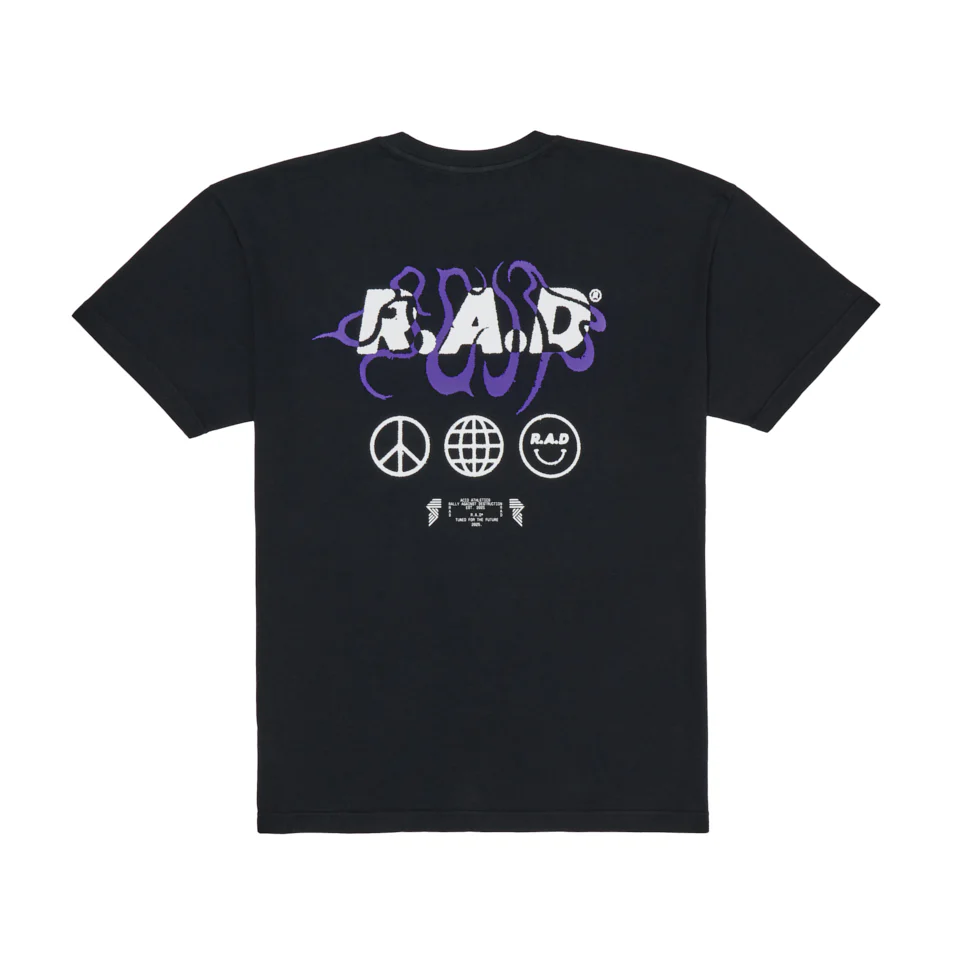 HEAVY™ ACID ATHLETICS TEE BLACK - Image 2