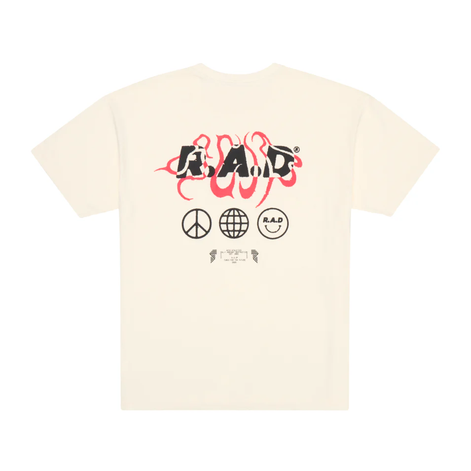 HEAVYâ„¢ ACID ATHLETICS TEE OFF WHITE