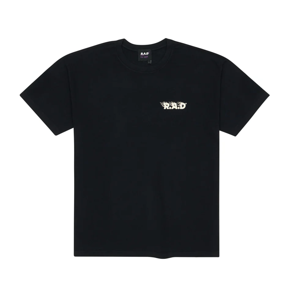 HEAVY™ FLAME TEE BLACK